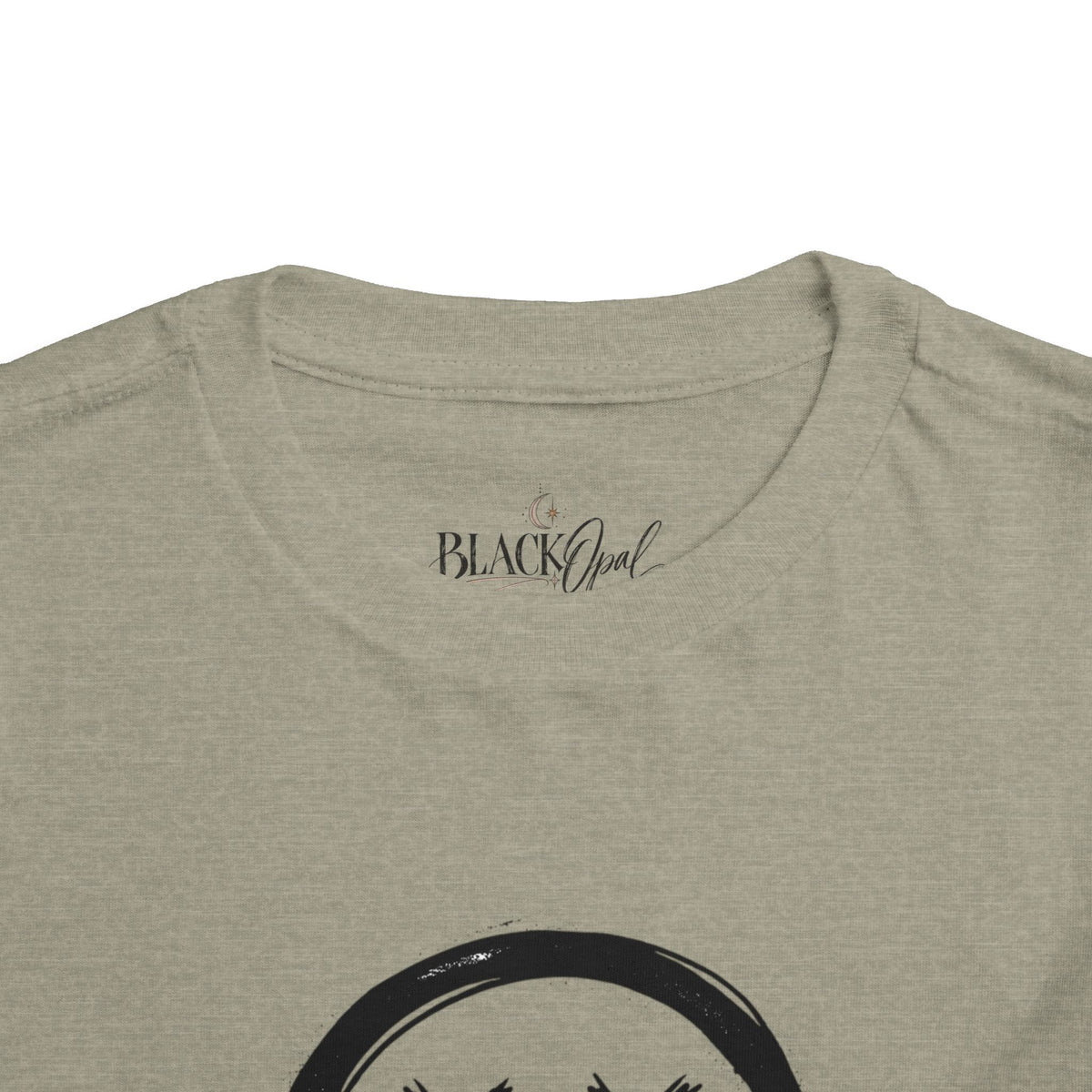 Toddler Tee — Dripping Smiley Face Graphic Kids Shirt