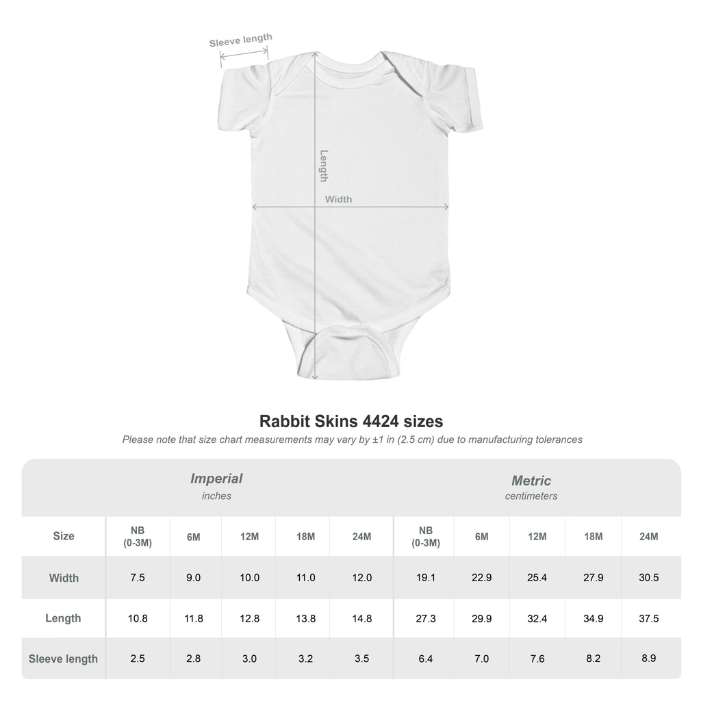 Little Rebel Infant Bodysuit — Cute Baby Onesie with 'Little Rebel' Graphic