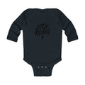 Infant Long Sleeve Bodysuit - "Little Rebel" Graphic Baby One-Piece