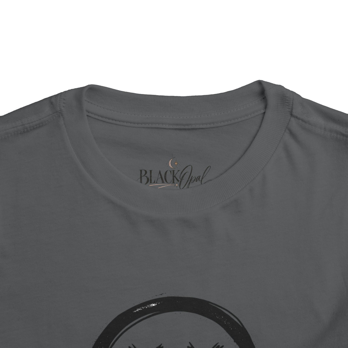 Toddler Tee — Dripping Smiley Face Graphic Kids Shirt
