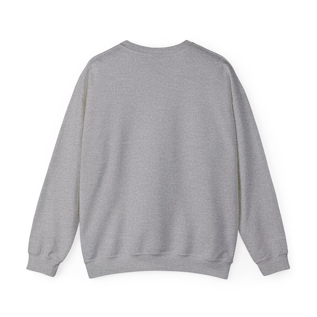 Mom Life Crewneck Sweatshirt — "Caffeine and Chaos" Energy Drinks Graphic