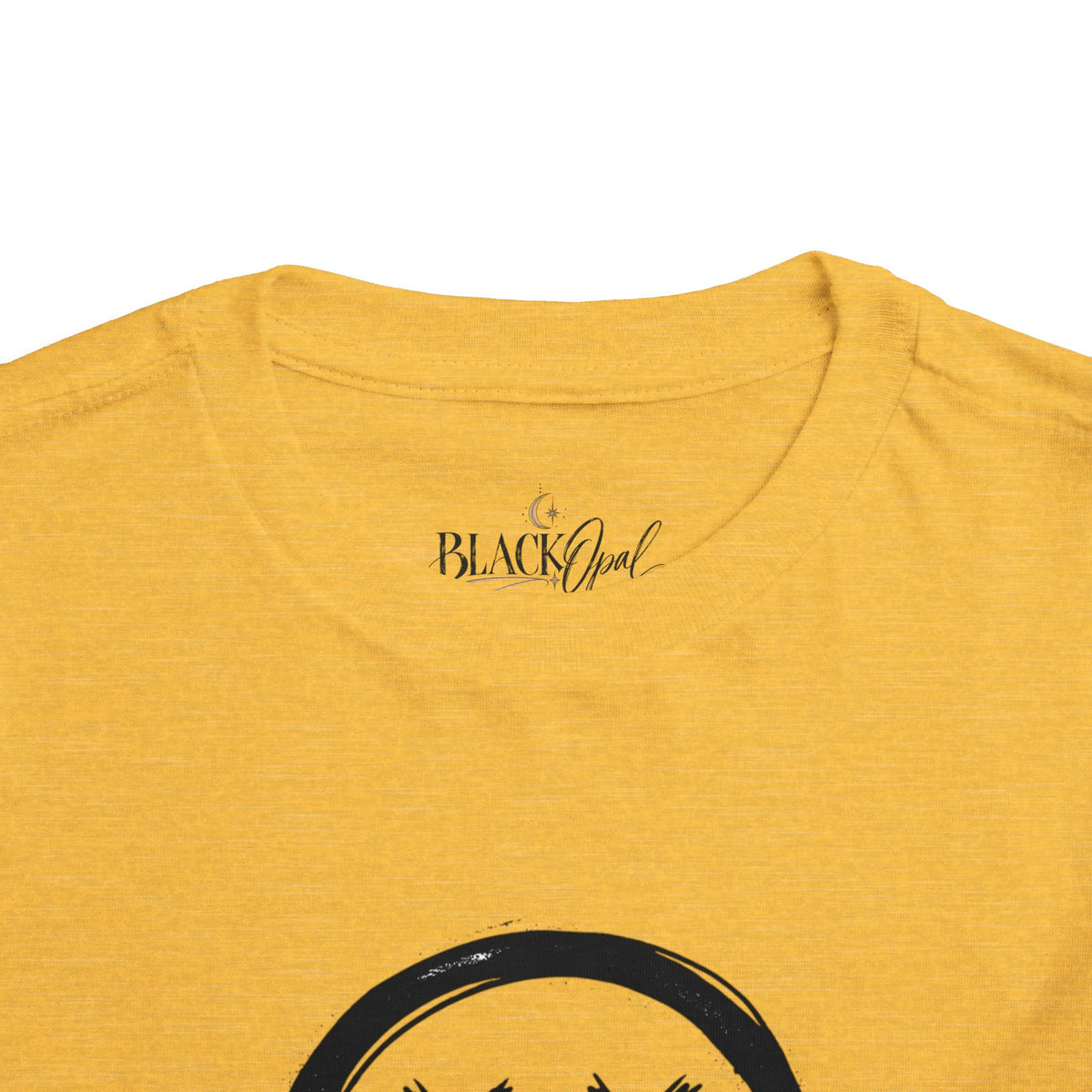 Toddler Tee — Dripping Smiley Face Graphic Kids Shirt