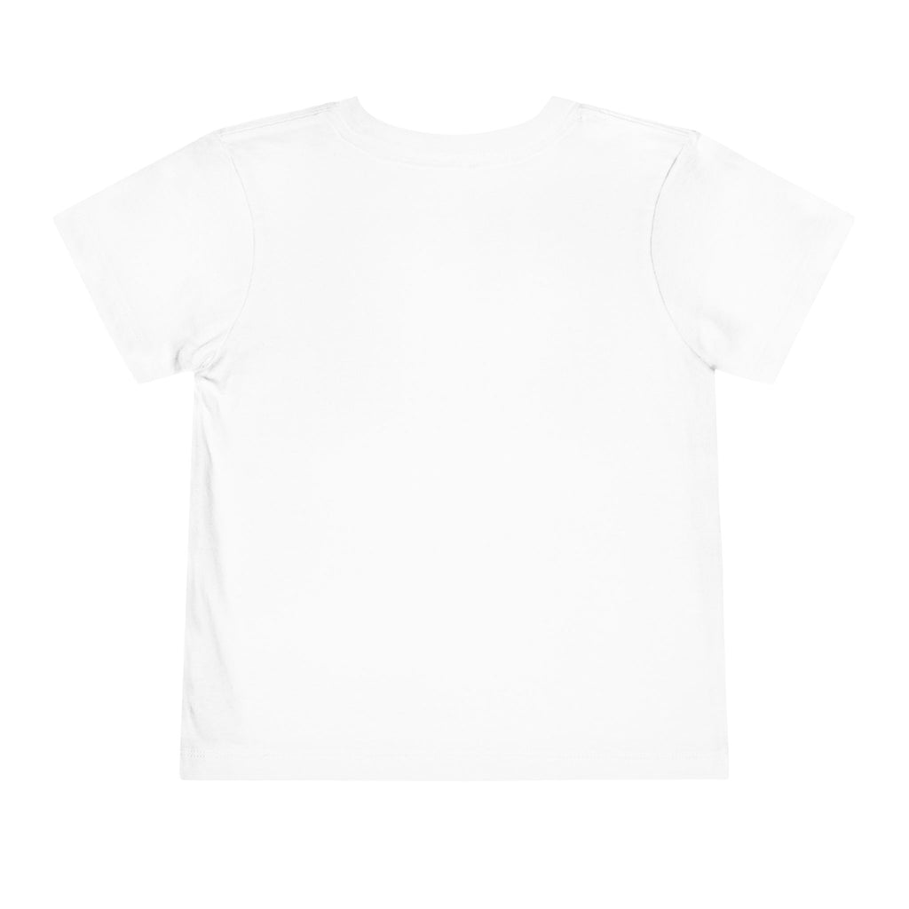 Toddler Tee — Dripping Smiley Face Graphic Kids Shirt