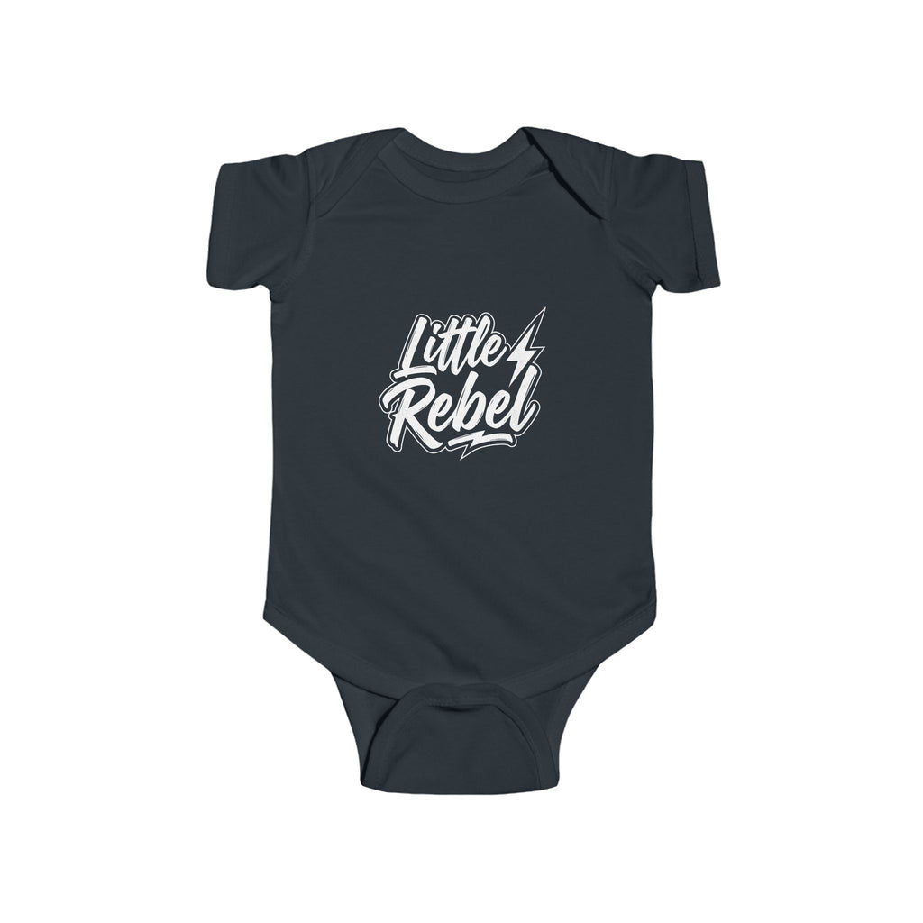 Little Rebel Infant Bodysuit — Cute Baby Onesie with 'Little Rebel' Graphic