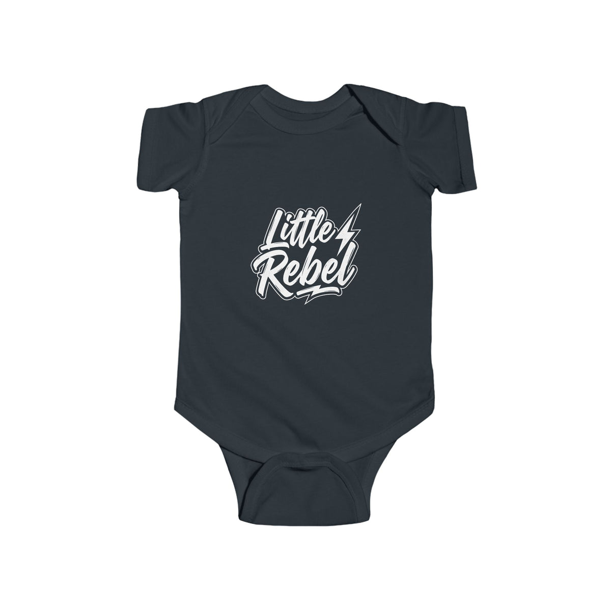 Little Rebel Infant Bodysuit — Cute Baby Onesie with 'Little Rebel' Graphic