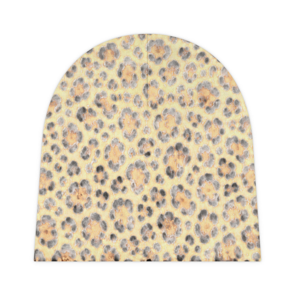 Leopard Print Baby Beanie