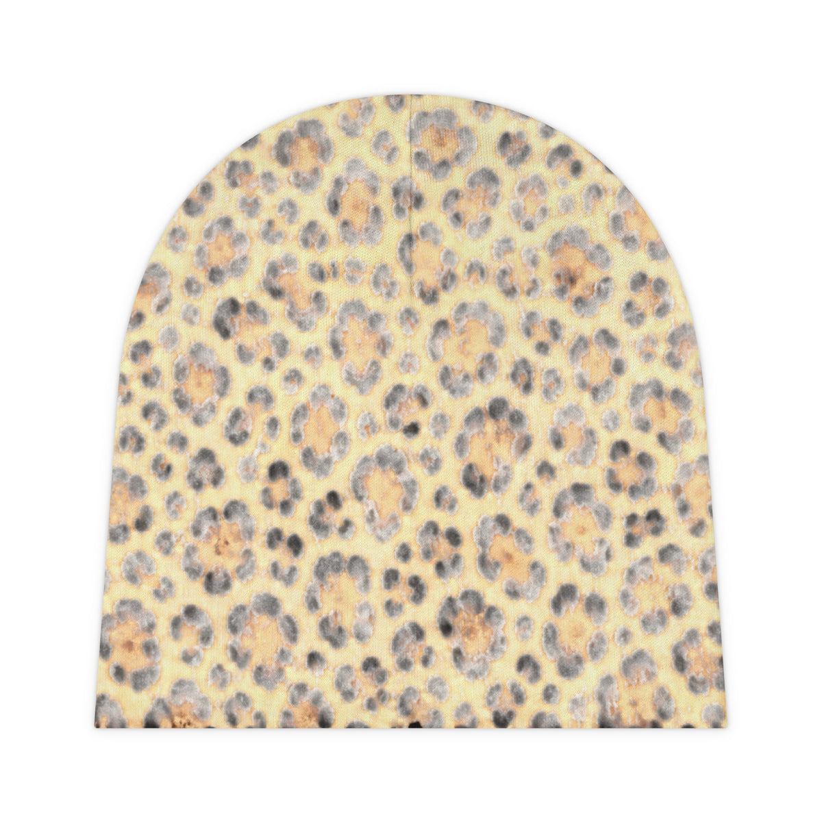 Leopard Print Baby Beanie