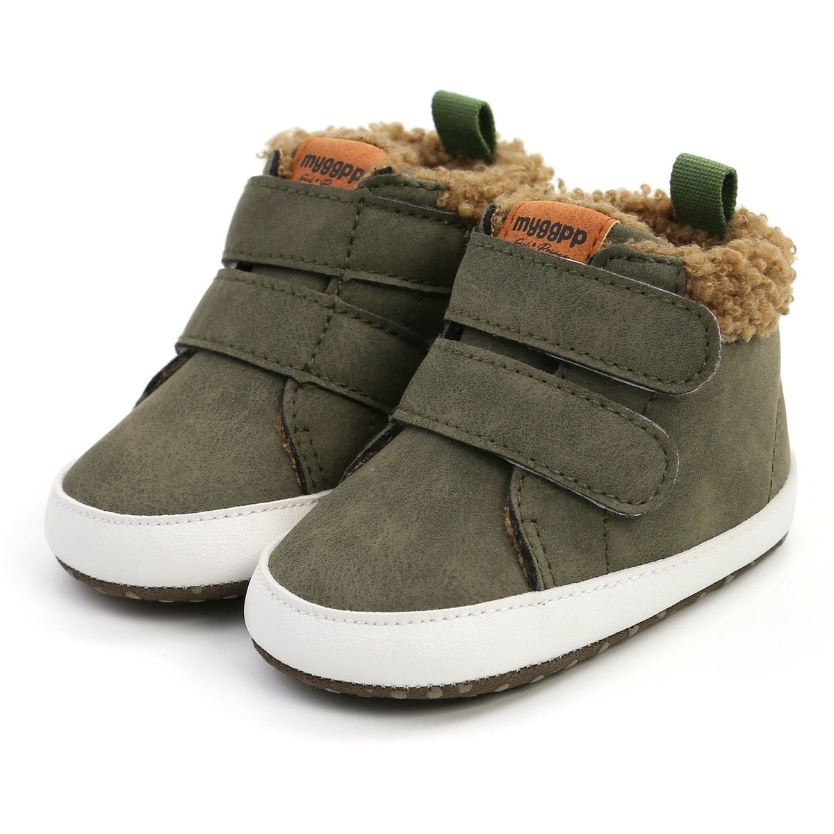 Baby High-Top Warm Walking Shoes