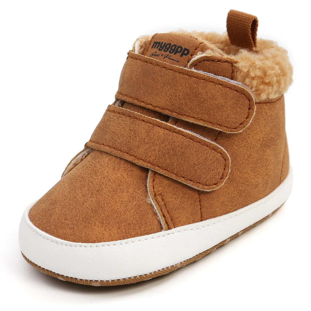 Baby High-Top Warm Walking Shoes