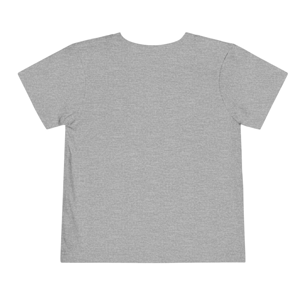 Toddler Tee — Dripping Smiley Face Graphic Kids Shirt