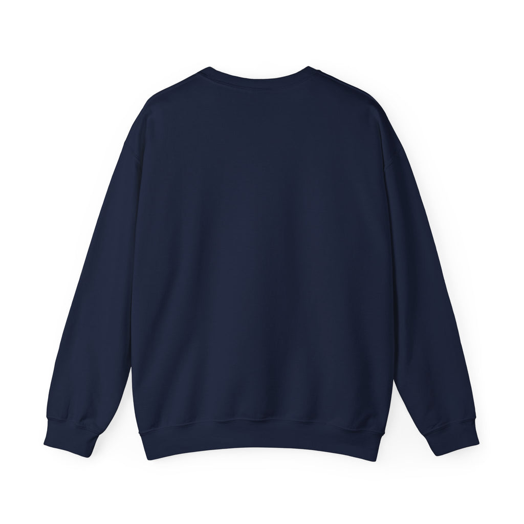 Mom Life Crewneck Sweatshirt — "Caffeine and Chaos" Energy Drinks Graphic
