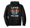 Love Wins Grunge Plaid Heart Tee, Sweatshirt & Hoodie | Pride Unisex