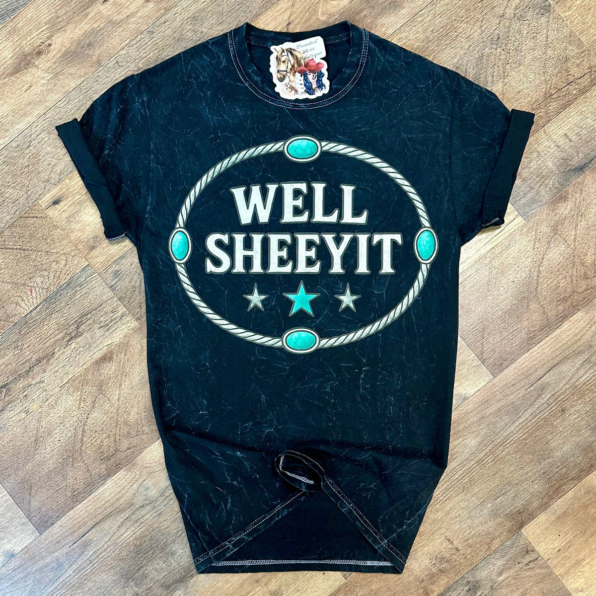 Well Sheeyit | Wild West Graphic T-Shirt