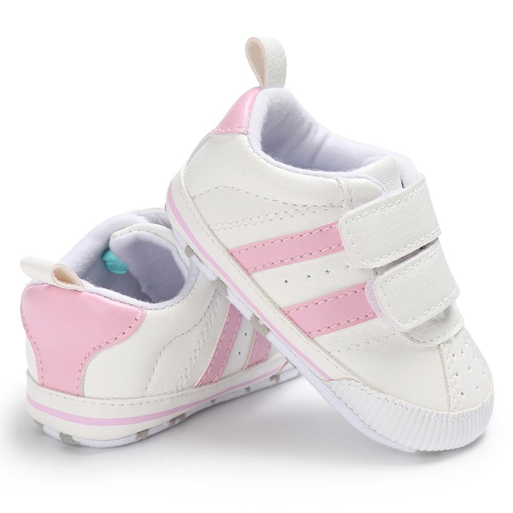 Baby Pre-Walker Sneakers | Soft Sole Hook & Loop