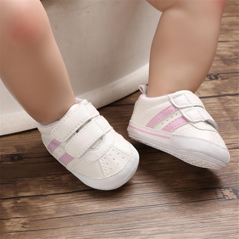 Baby Pre-Walker Sneakers | Soft Sole Hook & Loop