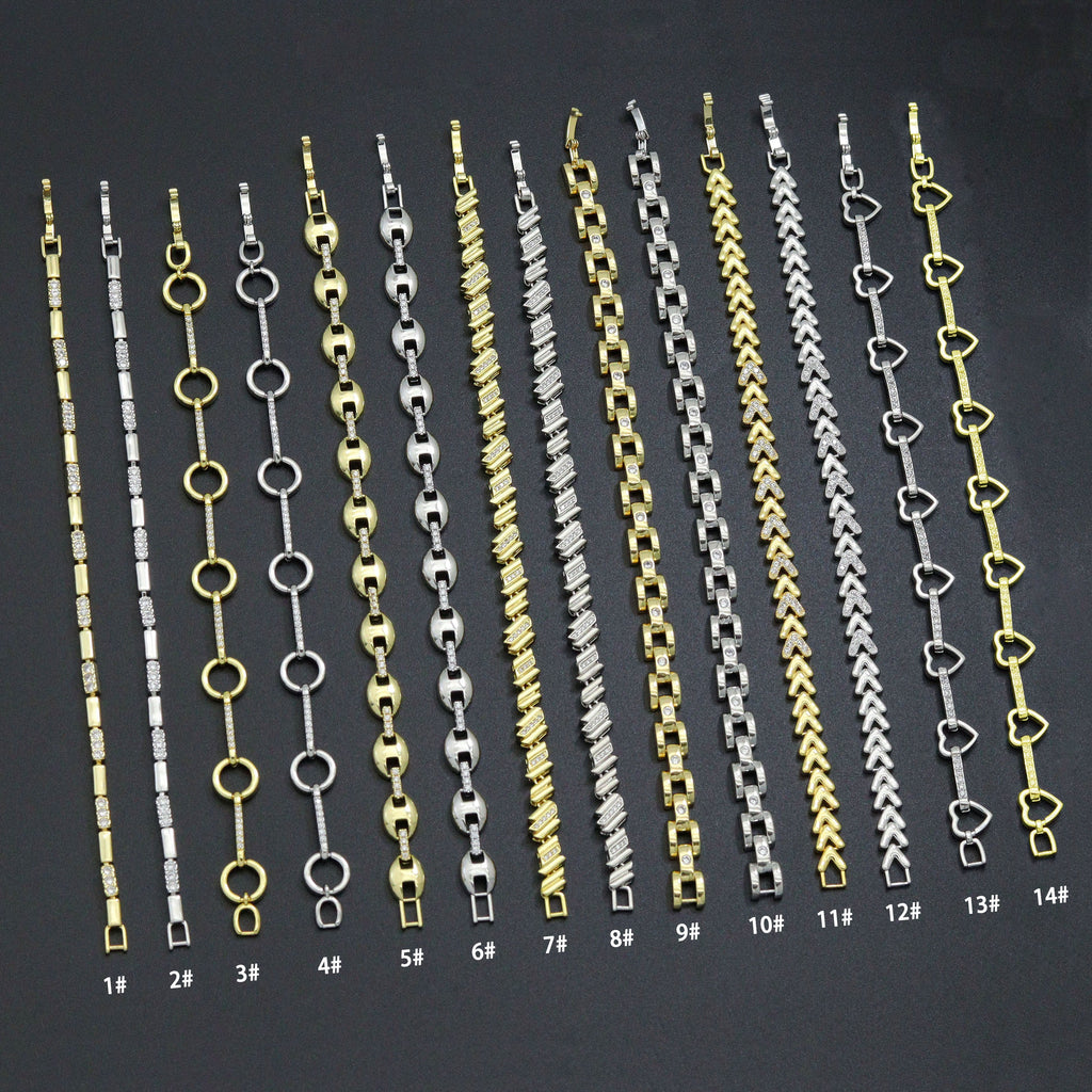 Linked Attitude | CZ Link Bracelet