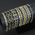 Linked Attitude | CZ Link Bracelet