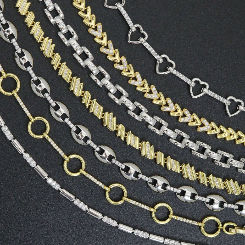 Linked Attitude | CZ Link Bracelet