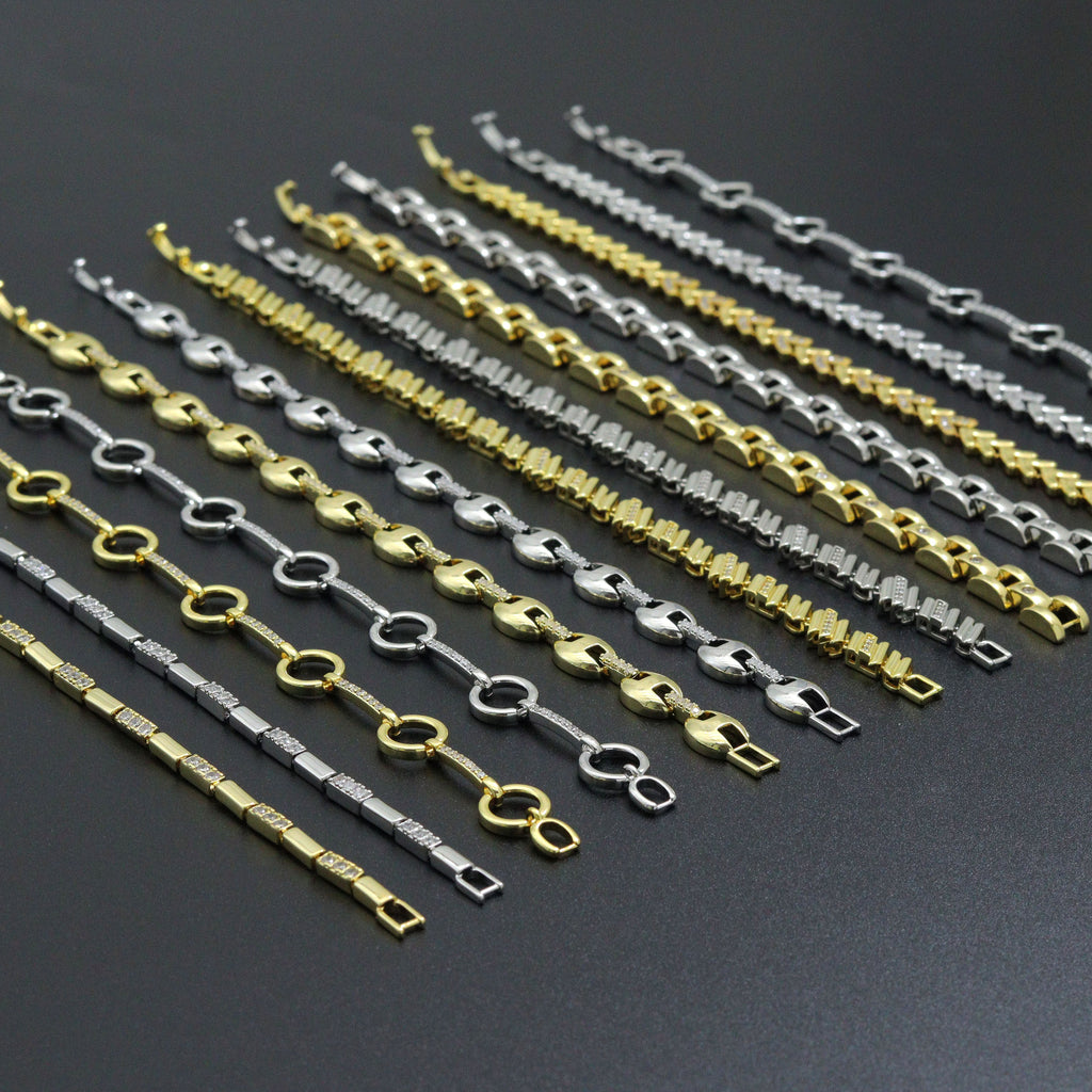 Linked Attitude | CZ Link Bracelet