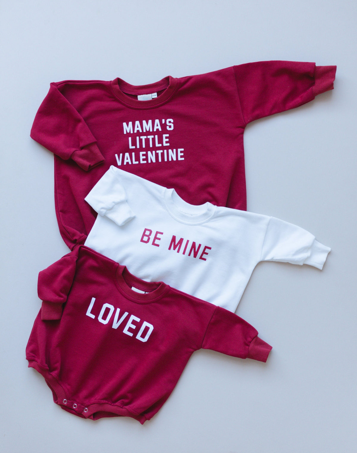 Loved Sweatshirt Romper - more colors