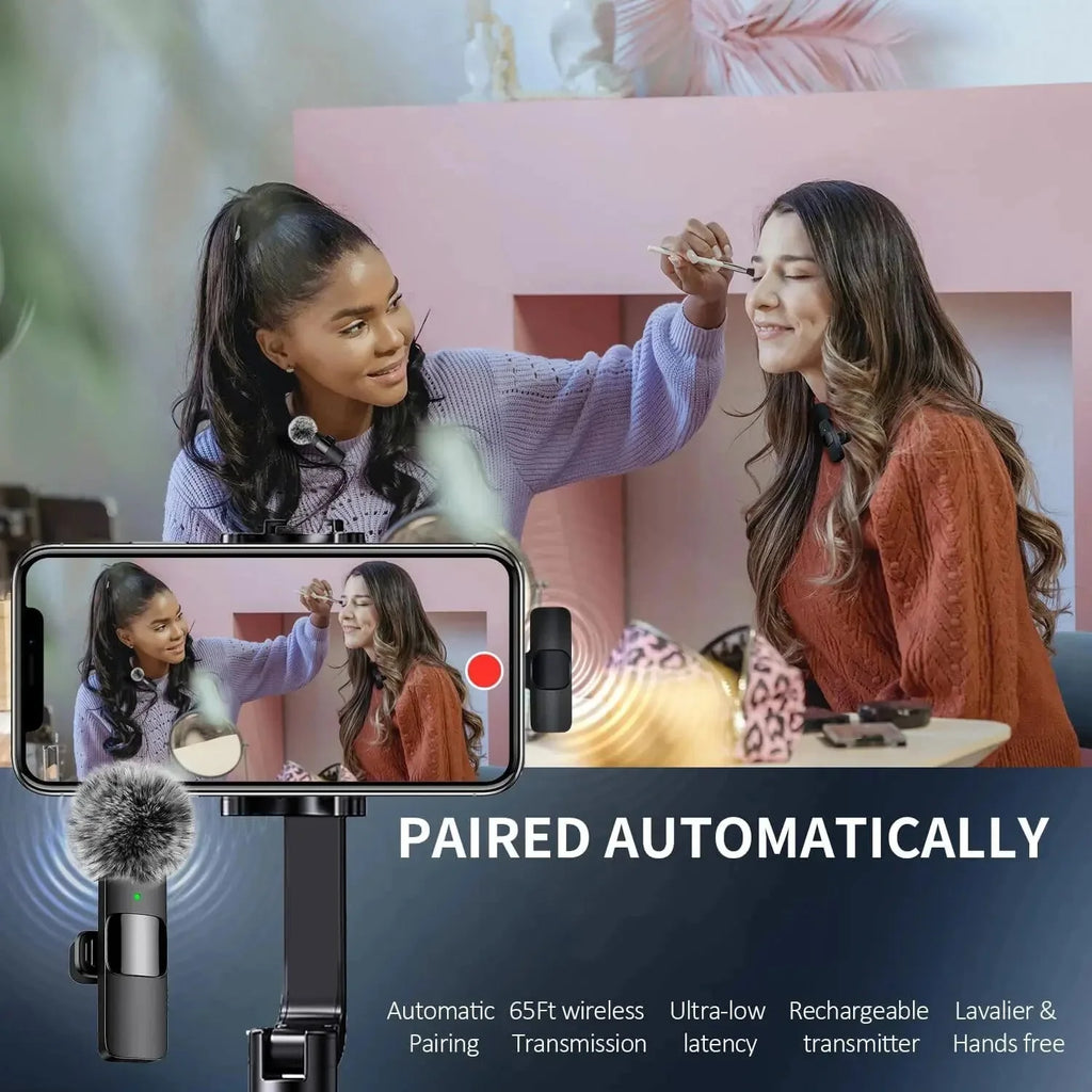 Main Character Wireless Mini Mic with Windshield Muff
